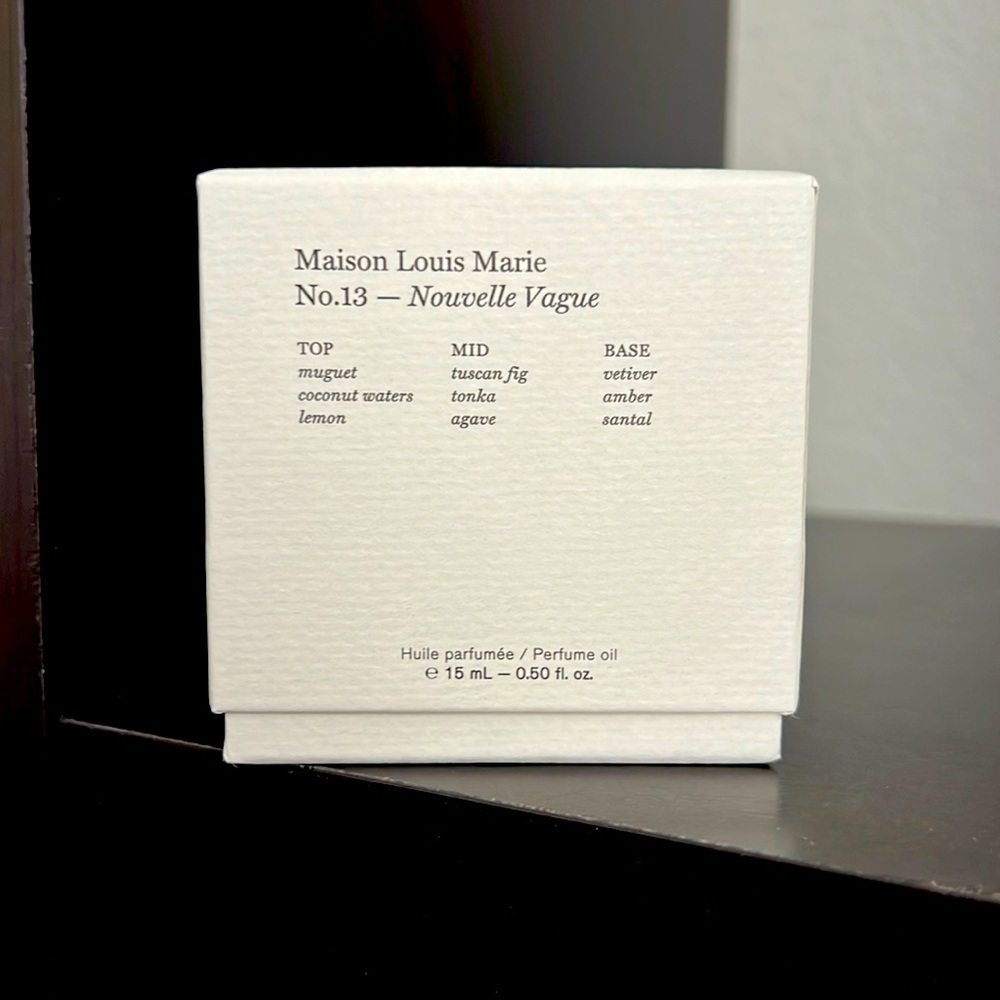 Maison Louis Marie: No. 13 Perfume Oil